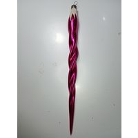 Ёлочная игрушка - Сосулька , СССР .