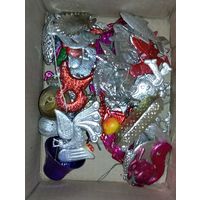 Ёлочная игрушки -  СССР . 20 штук одним лотом на выбор .