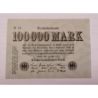 100.000 марок 1923