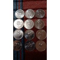 Сомали 10 шиллингов 2000 лот 12 штук