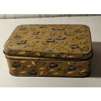 Шкатулка жестяная