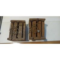 2 механизма старинных часов