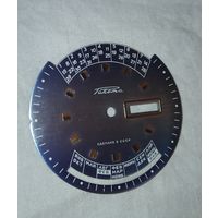 Циферблат часов Ракета вечный календарь