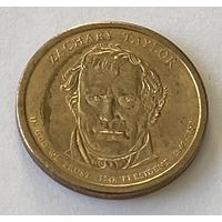 1 доллар, 12-й президент США Закари Тейлор