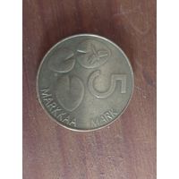 5 марок финляндия 1993