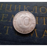 10 толаров 2001 Словения #01 XF