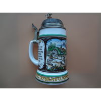 Пивная кружка Карета (музыкальная).