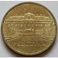 Польша 2 злотых 2006 год "Древние города Польши - Пщина"
