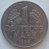 Германия 1 марка 1988 г. J