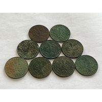 Польша 2 гроша 9 монет