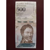 Венесуэла 500 боливаров 2017 UNС