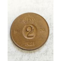 Швеция 2 оре 1965