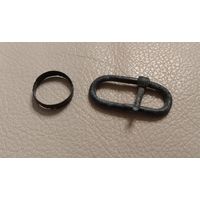 Пряжка и колечко 19в