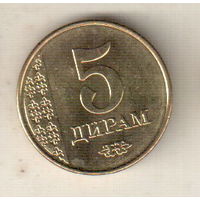 Таджикистан 5 дирам 2011