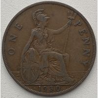 Великобритания 1 пенни 1930 г.