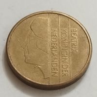 Нидерланды 5 гульденов 1988г.