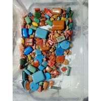 Радио детали резисторы, конденсаторы СССР