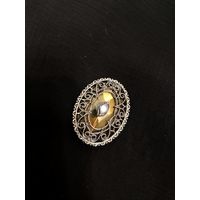 Брошь филигрань