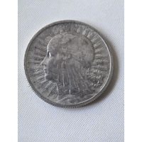 2 злотых 1932  год.  Польша,