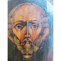 Николай чудотворца, с предстоящими святыми. 19 в.