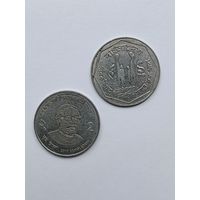 Бангладеш, набор монет: 1 така 2003г, 2 така 2010г
