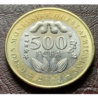 Западная Африка (ВСЕАО) 500 франков, 2003      ( 1-12-7 )