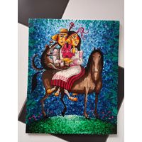 Картина ,, Беларускае какханне,, холст,  масло