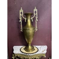 Огромная,старинная, латунная ваза, Европа, много лотов с рубля