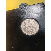 Алтын 1718 года, Всадник в плаще, Гурт гладкий, Новодел редкой монеты, СМОТРИТЕ ДР. МОИ ЛОТЫ., СМОТРИТЕ ДР. МОИ ЛОТЫ.