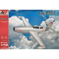 A&A Models #4802  1/48 Як-23ДС  Учебно-тренировочный истребитель