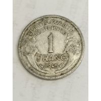 Франция 1 франк 1945