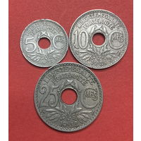 Франция 3 монеты