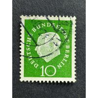 Германия 1959. Берлин. Президент Германии профессор д-р Теодор Хойс