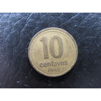 Аргентина. 10 сентаво. 1992. С 20 копеек. Распродажа коллекции. Смотрите другие лоты.