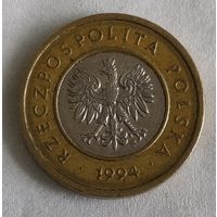 Польша 2 злотых, 1994 (14-12-42)