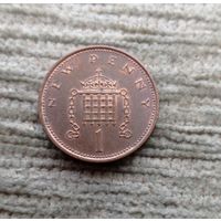 Werty71 Великобритания 1 новый пенни 1980  Елизавета 2