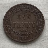 Австралия 1 пенни 1917 Георг V