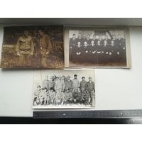 Три фотографии военных. С рубля.