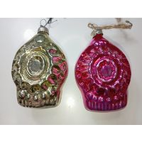 Ёлочные игрушки - Вазы , СССР . Цена за всё