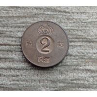 Werty71 Швеция 2 эре 1970