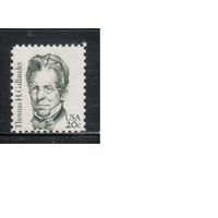 США-1983, (Мих.1635) , ** , Стандарт, Личности, (одиночка),