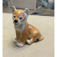 Статуэтка Фарфоровая Тигрёнок . ЛФЗ