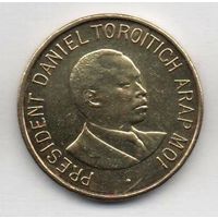 РЕСПУБЛИКА КЕНИЯ. 1 ШИЛЛИНГ 1998 г.