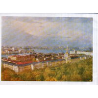 Чистая открытка 1960г. "Ленинград. Вид на Адмиралтейство"