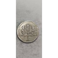 Марокко 2 дирхам 2002