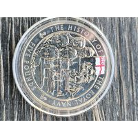 Jersey 5 pounds 2003 the history of the royal navy