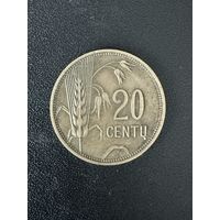 20 центов 1925 года. Хорошее состояние. С 1 рубля