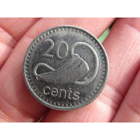 Фиджи.20 центов.2009. С 20 копеек. Распродажа коллекции. Смотрите другие лоты.