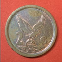 ЮАР, 2 цента 1992г.