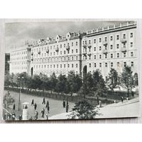 Открытка.025. ул.Ленина. Минск. 1953.БССР.